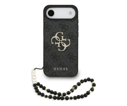 Etui do telefonów Guess 4G Strap 4G Classic Logo do iPhone Air czarny